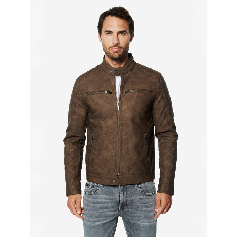 KOROSHI Prechodná bunda hnedá 67468800