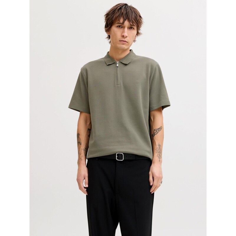 JACK & JONES Tričko JPRBLAETHAN olivová 67468808