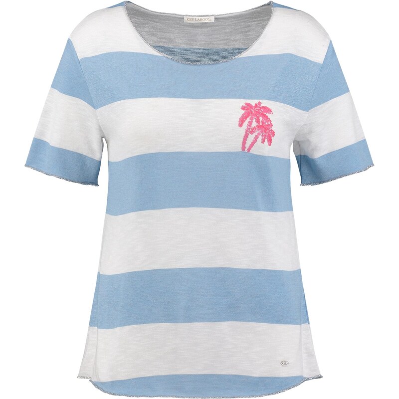 Key Largo Tričko South modrá / ružová / biela 67468830
