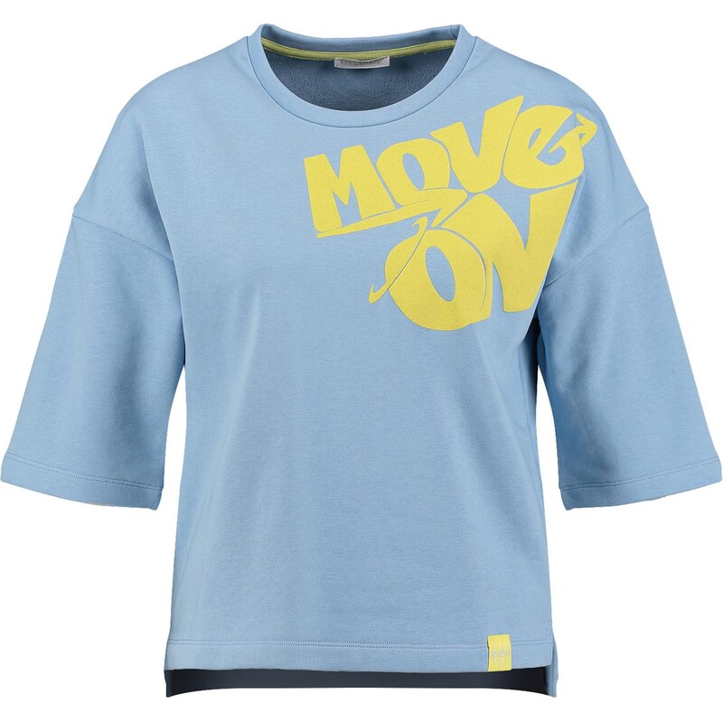 Key Largo Tričko Move on svetlomodrá / citrónová 67468845