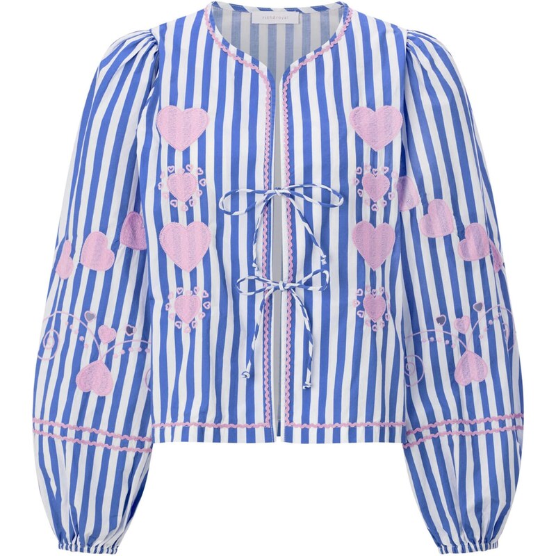 Rich & Royal Blúzka modrá / ružová / biela 67468891