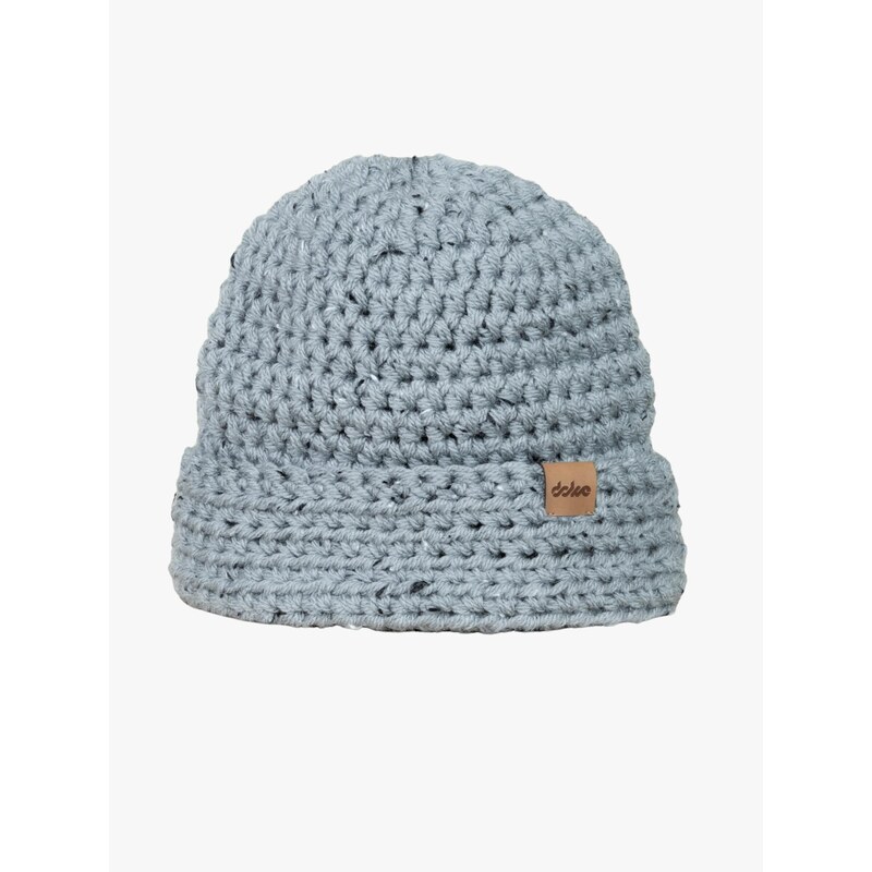 DOKE Háčkovaná čiapka Fred grey tweed 67471217