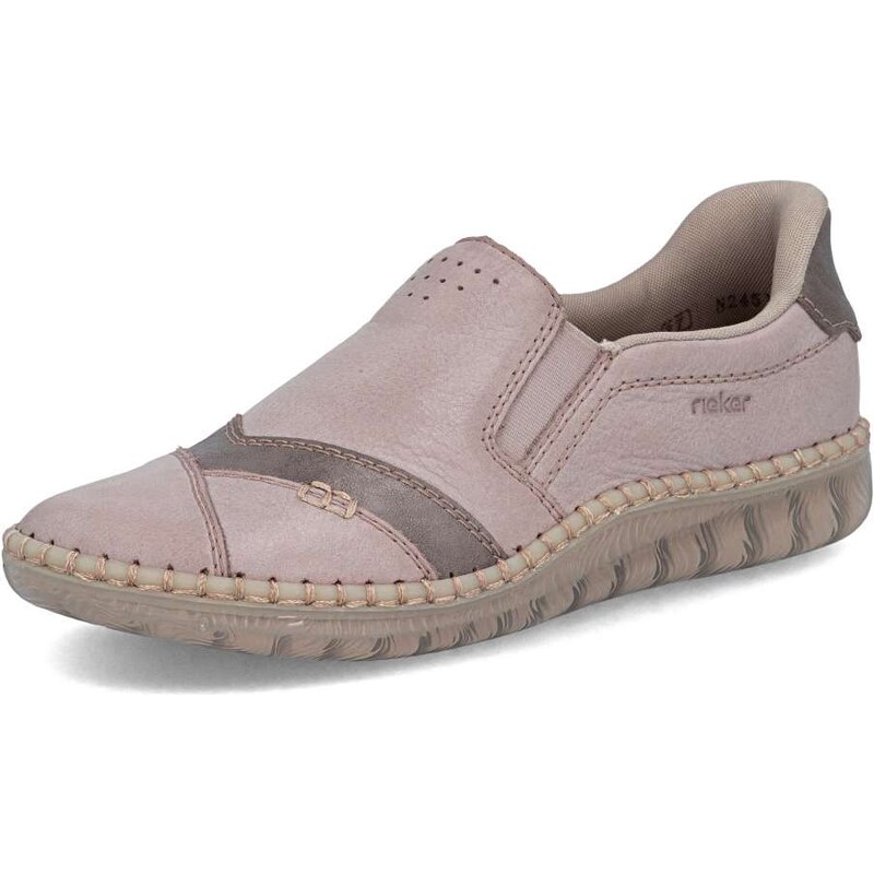 Dámske mokasíny RIEKER N2451-64 béžová S6 67472302