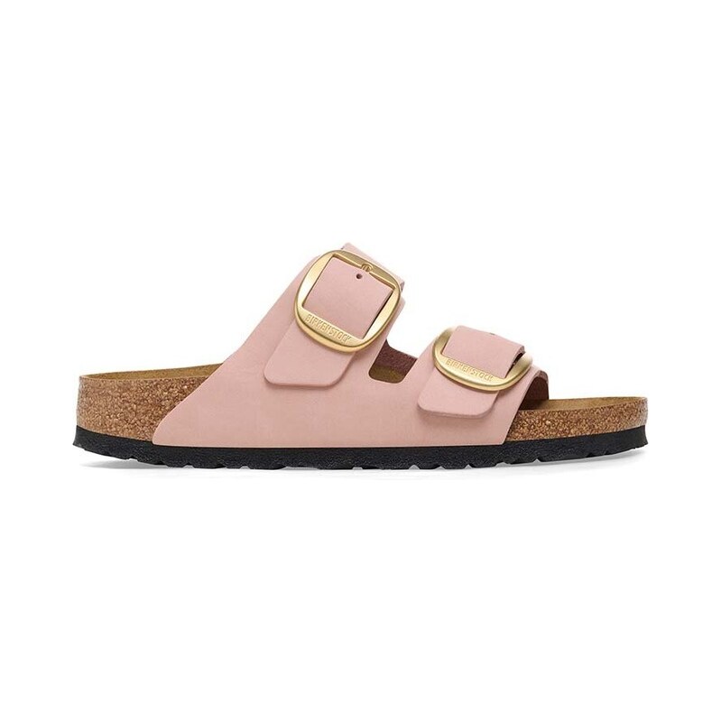 Nubukové šľapky Birkenstock Arizona Big Buckle 67472407