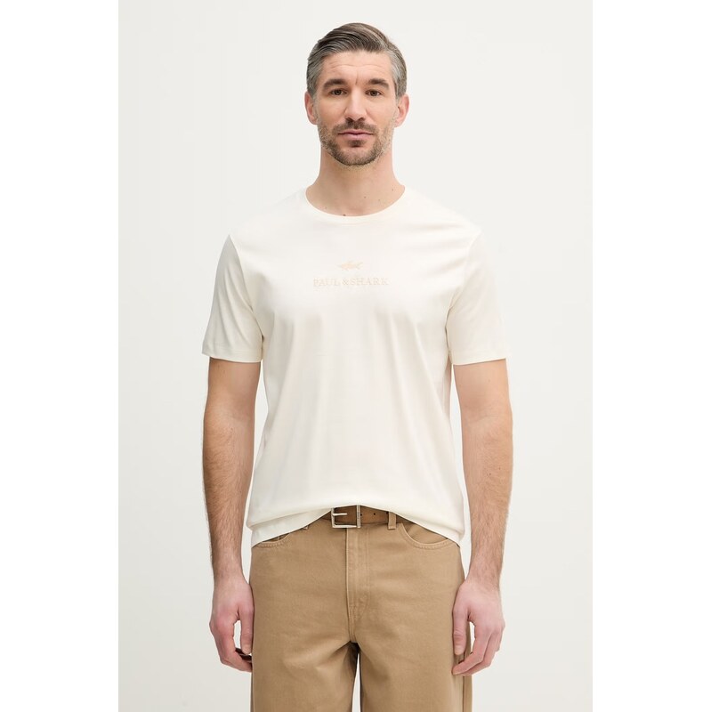 Bavlnené tričko Paul&Shark 67472628