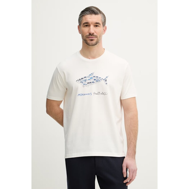 Bavlnené tričko Paul&Shark 67472662