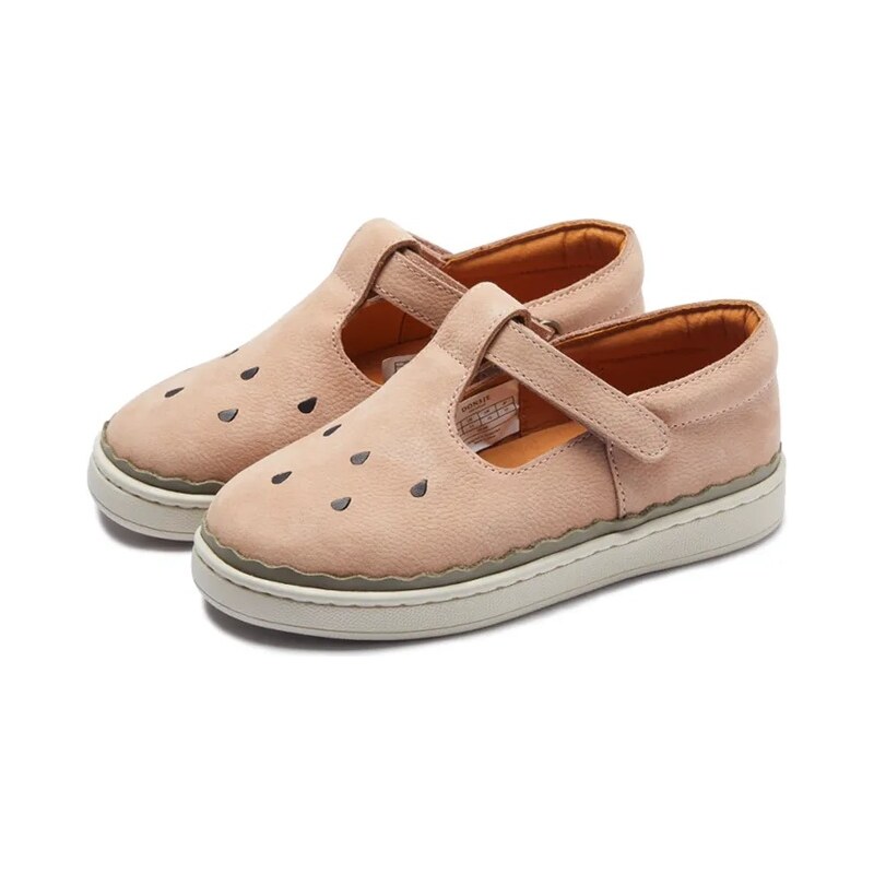 Detské kožené poltopánky Donsje Lowy Shoes Watermelon 67472818
