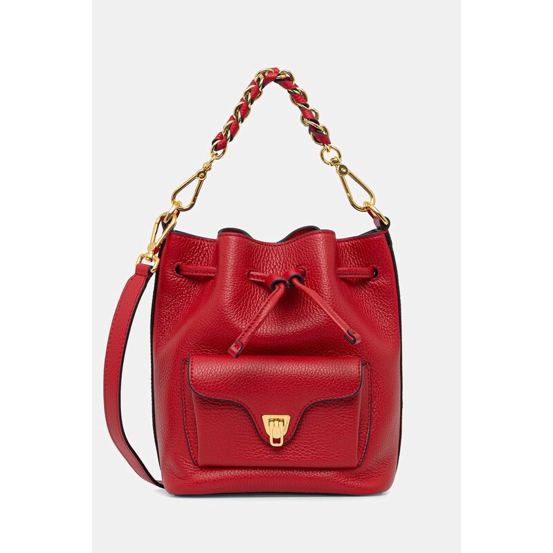 Kožená kabelka Coccinelle 67473371