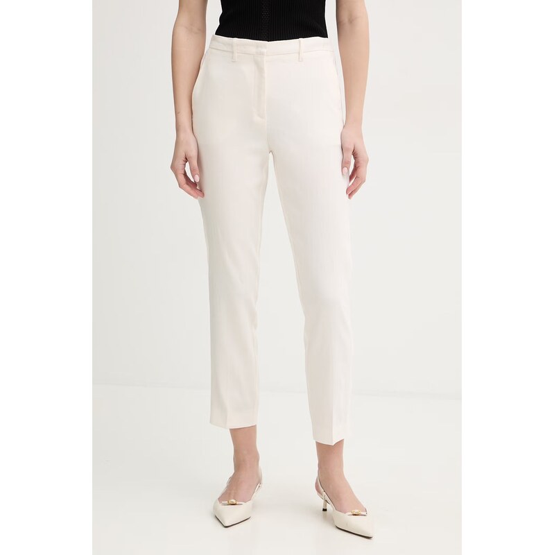 Nohavice s prímesou ľanu Marella MLMCARO 67473328