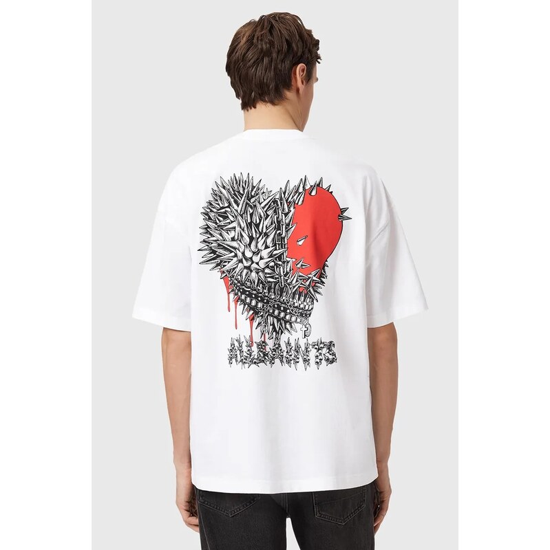 Bavlnené tričko AllSaints CHASTE 67473414