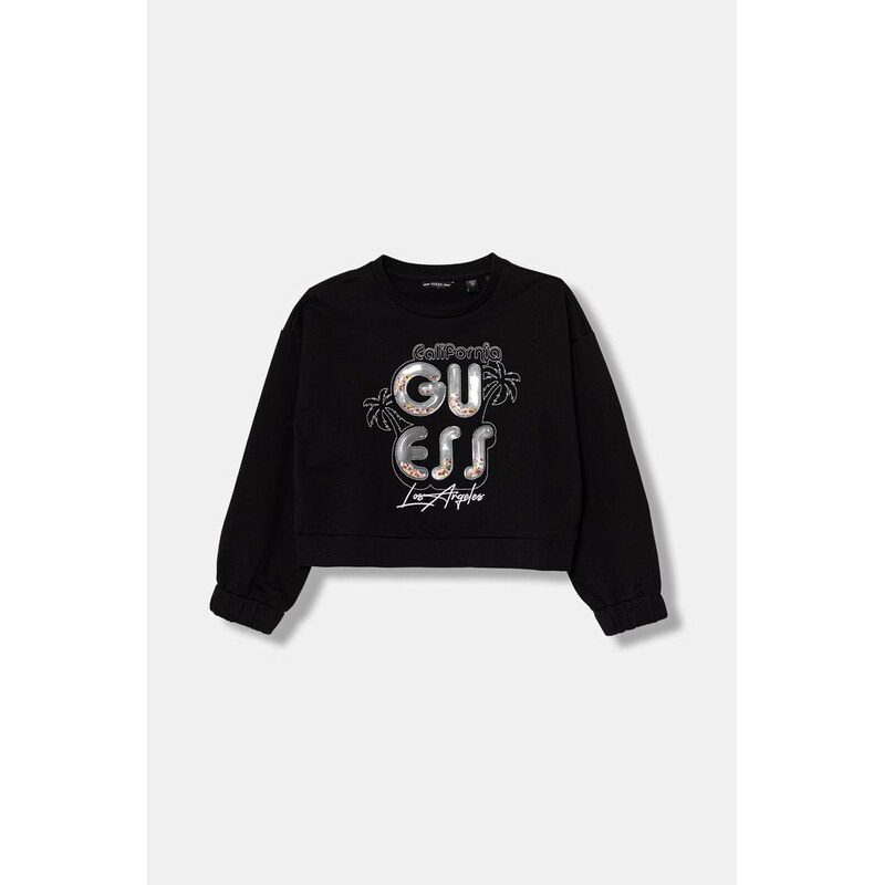 Detská bavlnená mikina Guess 67473678