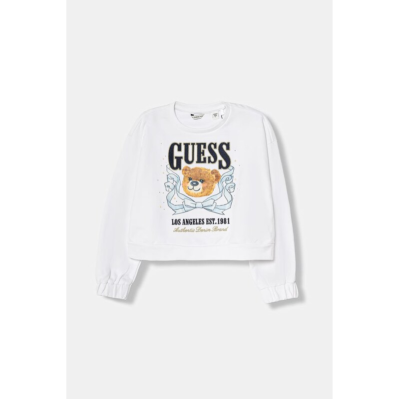 Detská bavlnená mikina Guess 67473679