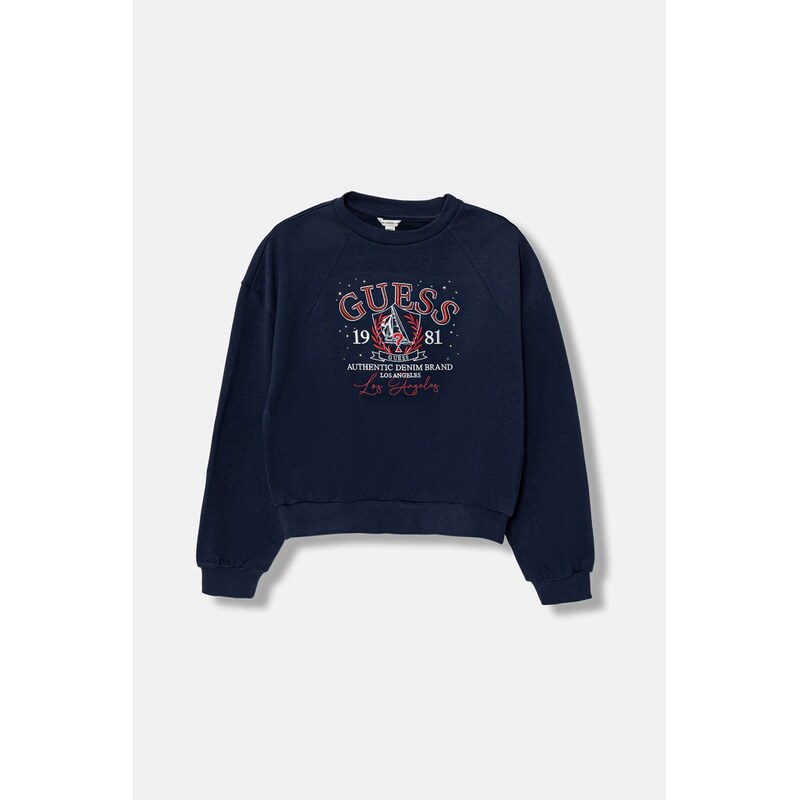 Detská bavlnená mikina Guess 67473586