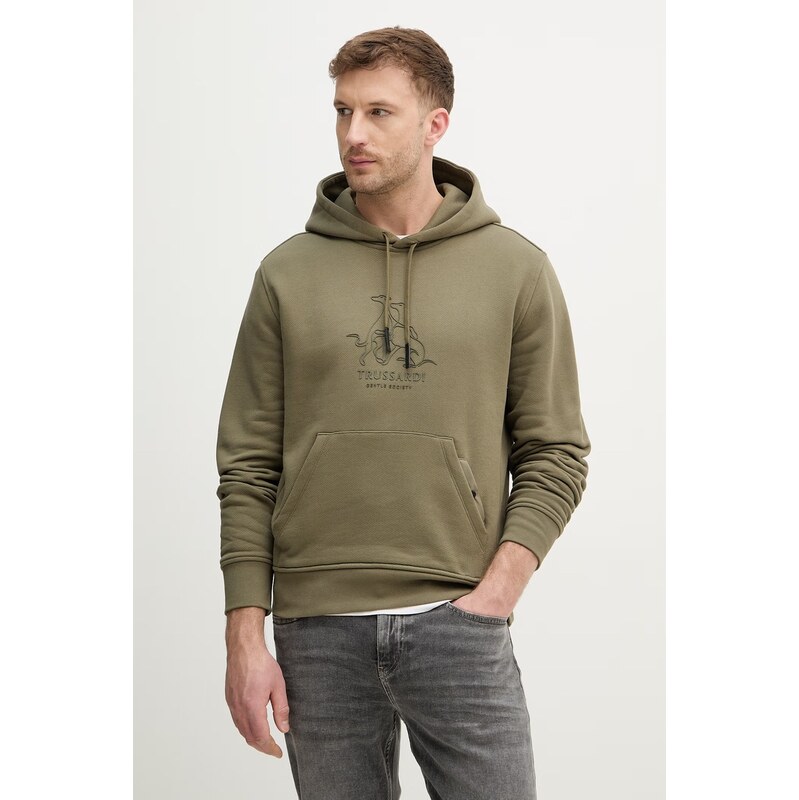 Bavlnená mikina Trussardi 67473730