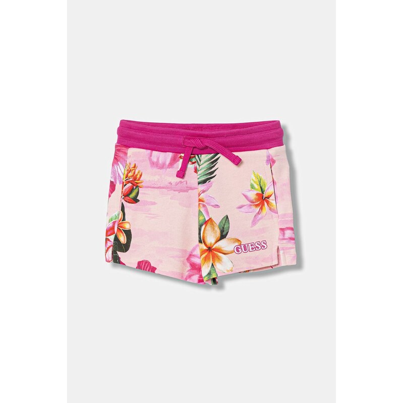 Detské bavlnené šortky Guess 67473724