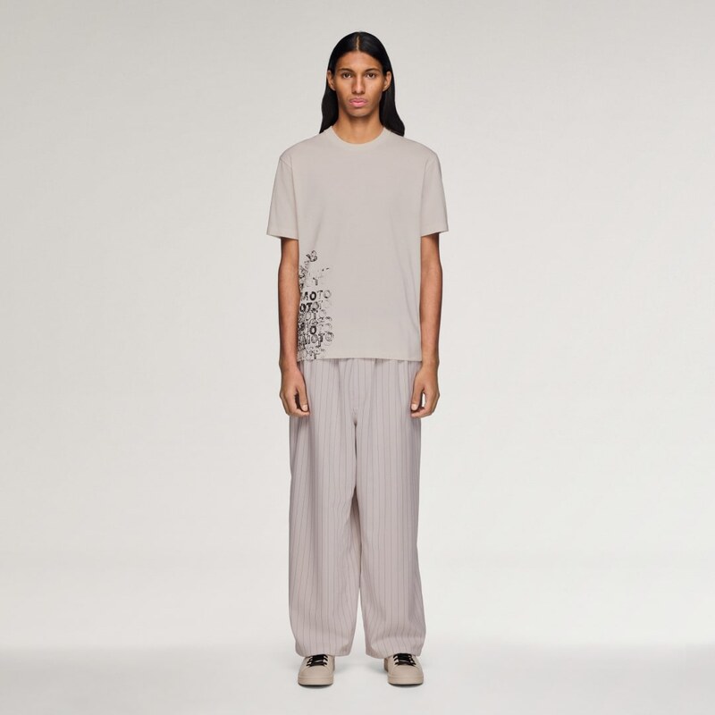 Adidas TEPLÁKOVÉ NOHAVICE Y-3 SPORT UNIFORM PINSTRIPE 67474064