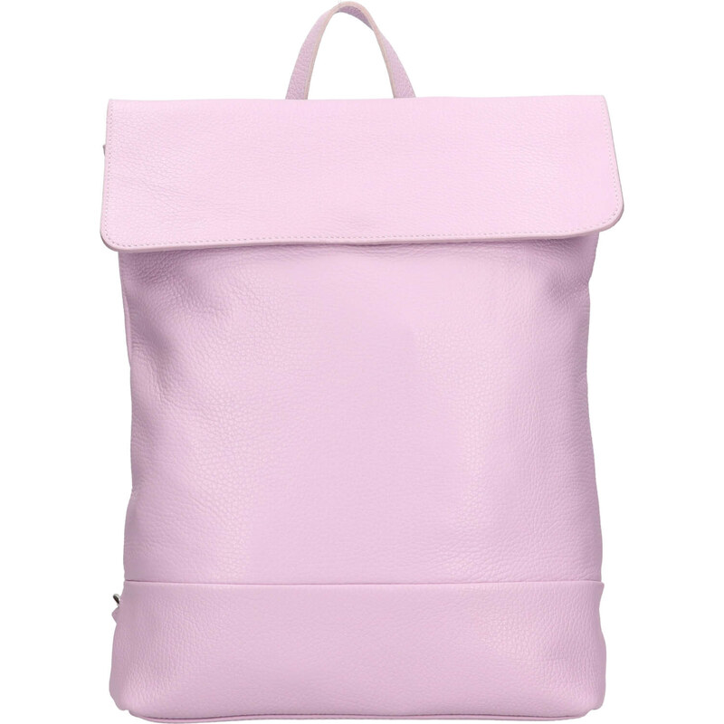 Dámsky kožený batoh Italia Jenny - fialová 67497222