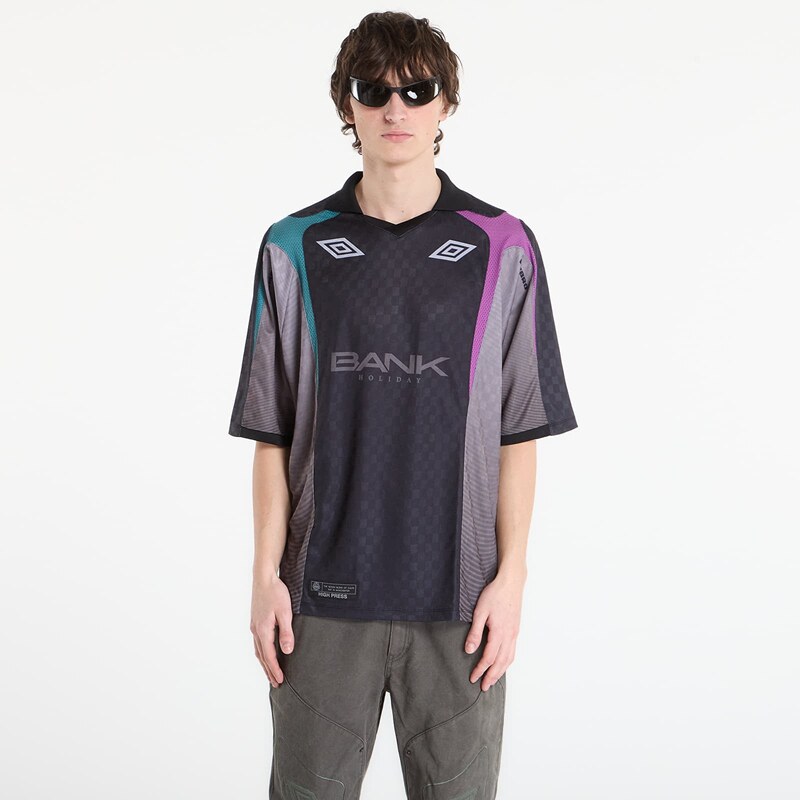 Tričko Umbro by SlamJam Classic England Polo Black L 67475748