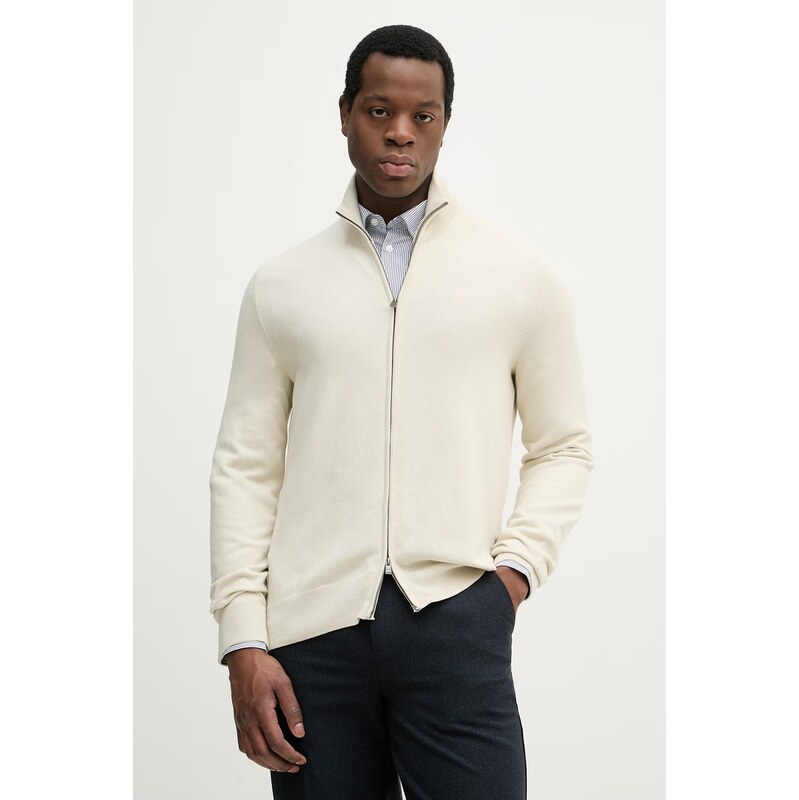 Bavlnený kardigán BOSS Upalano-L 67475520