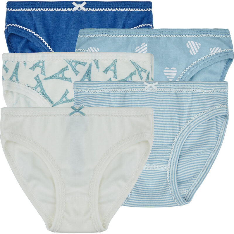 Petit Bateau Klasické nohavičky 5 CULOTTES Petit Bateau 67475568