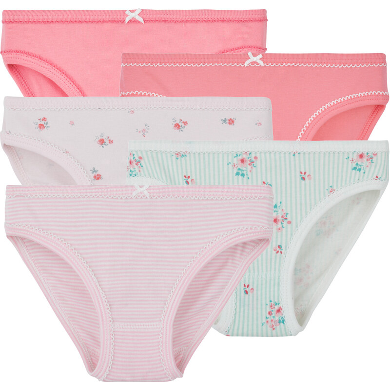 Petit Bateau Klasické nohavičky 5 CULOTTES Petit Bateau 67475570