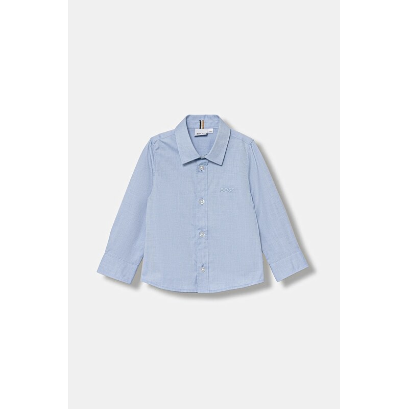 Bavlnená košeľa pre bábätká BOSS 65307108