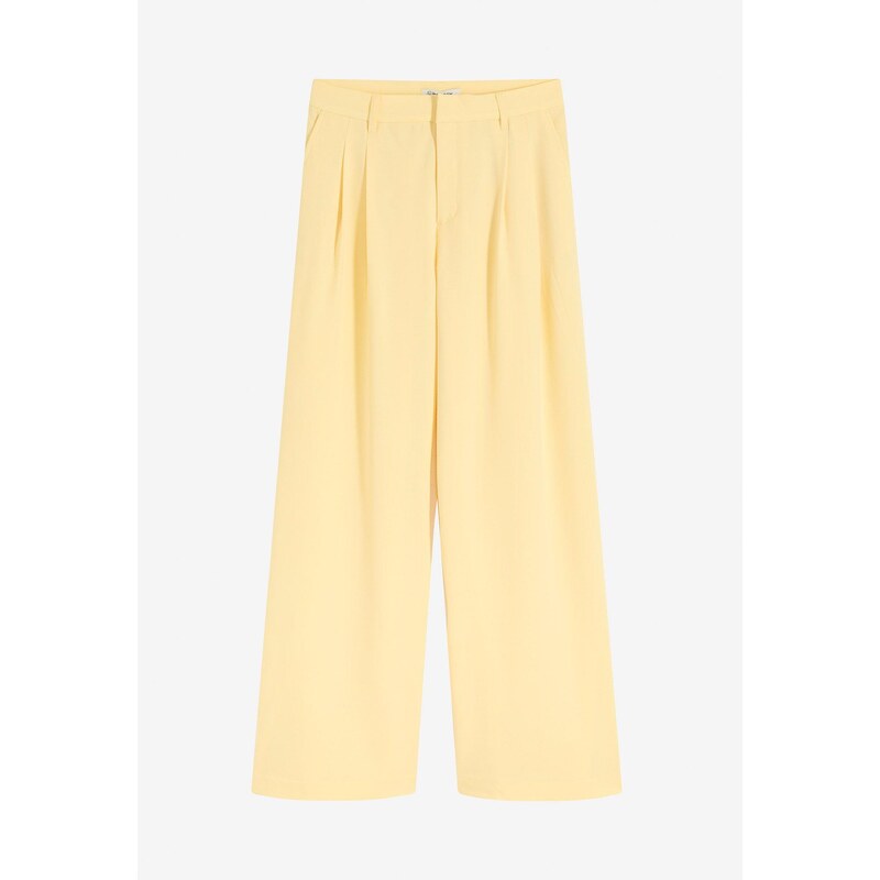 bonprix Nohavice Marlene, farba žltá 63234403