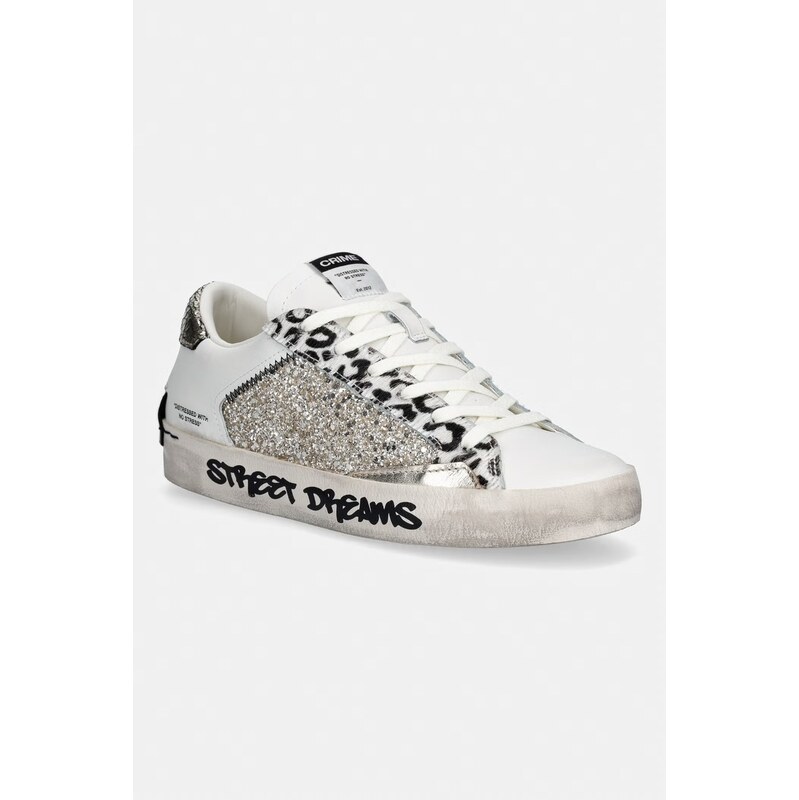 Kožené tenisky Crime London DISTRESSED 67494296