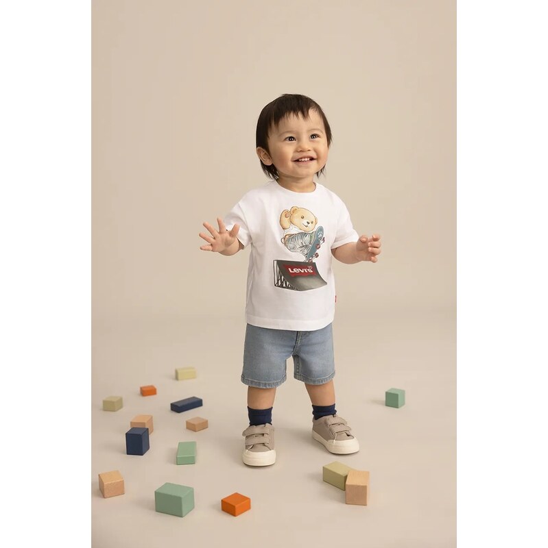Sada pre bábätká Levis SKATER LEVI TEE & DENIM SE 67494308