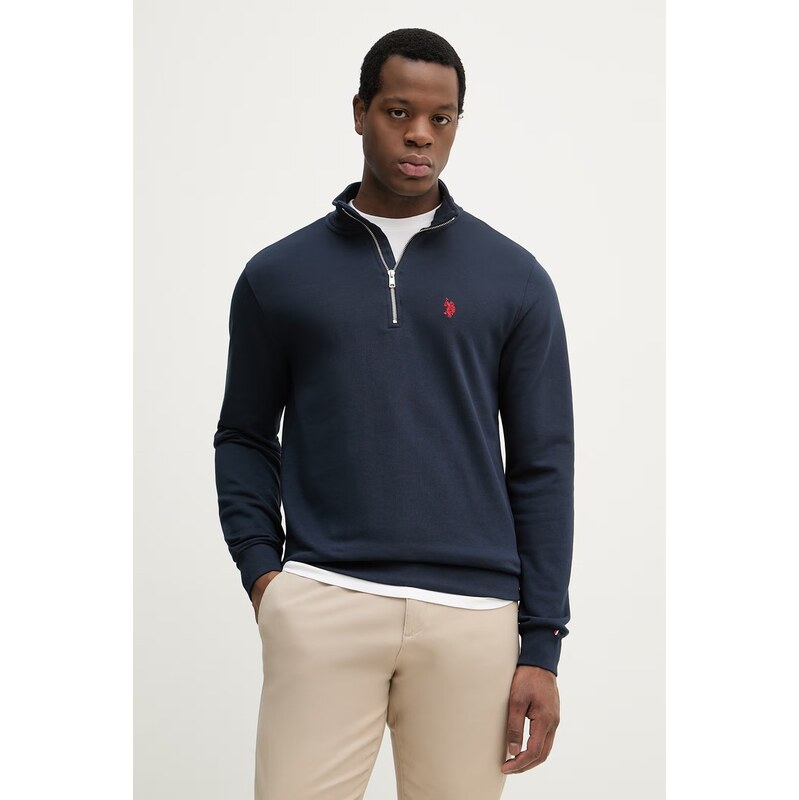 Mikina U.S. Polo Assn. DHM LB 1/4 ZIP 67494334