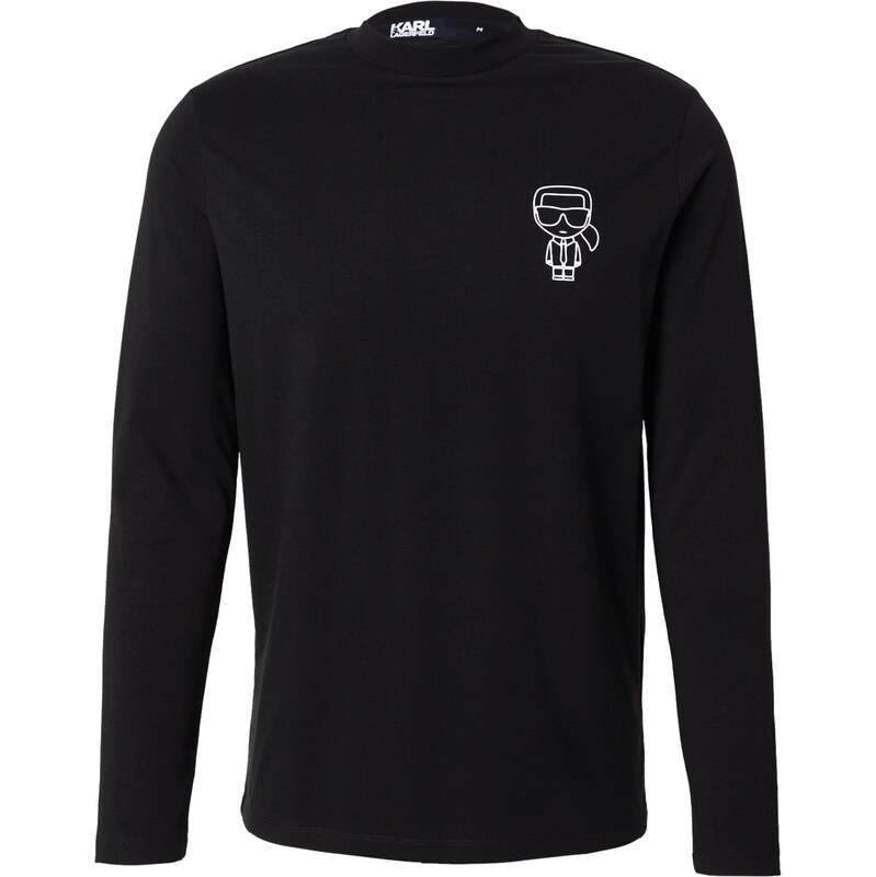 Karl Lagerfeld Tričko čierna / biela 67481660