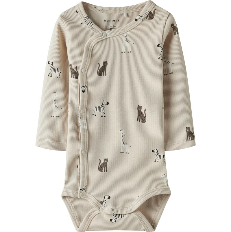 NAME IT Body NBNTOLLA tmelová / tmavohnedá / čierna / biela 67481733