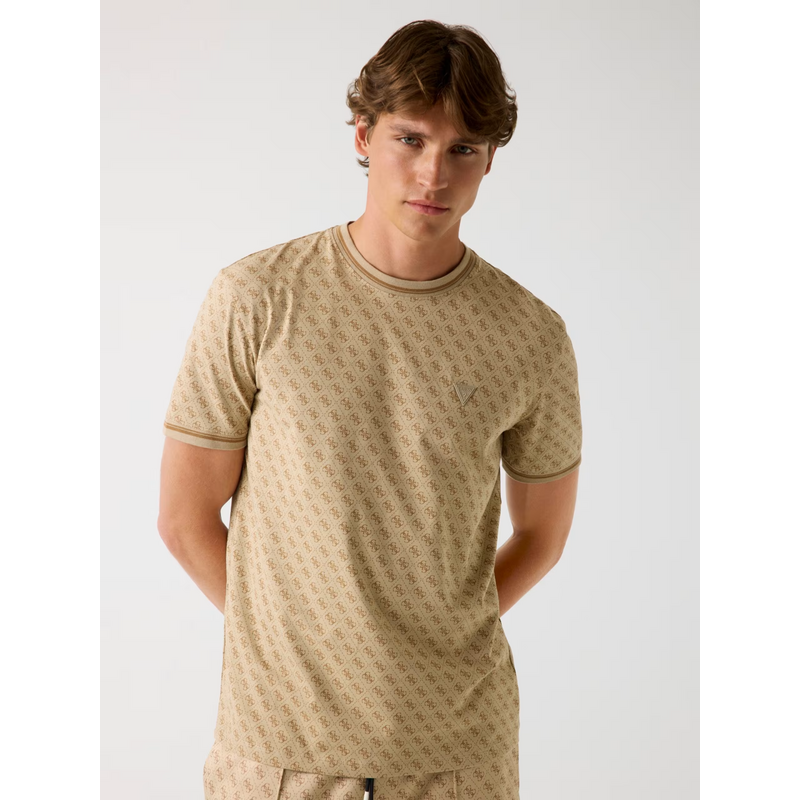 Guess marshall t-shirt BEIGE BLANCO 67477897