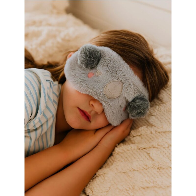 Sinsay - Maska na spanie - svetlošedá 67545257