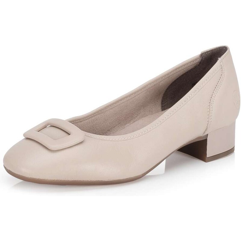 Dámske lodičky RIEKER 43453-62 béžová S6 67484616