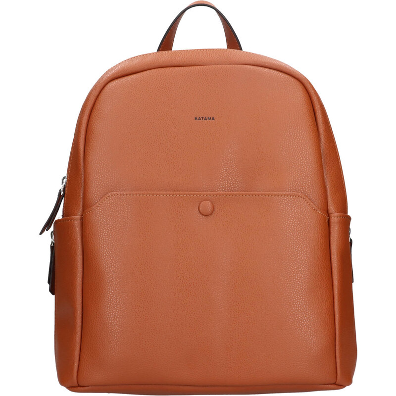 Dámský kožený batoh Katana Kames - koňak 67497217