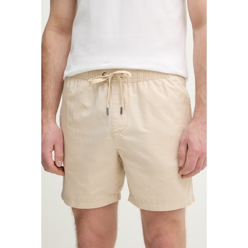 Šortky s prímesou ľanu U.S. Polo Assn. LINEN DECK 67494305