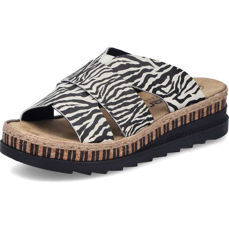 Dámske šľapky RIEKER V7989-91 béžová S6 67488467