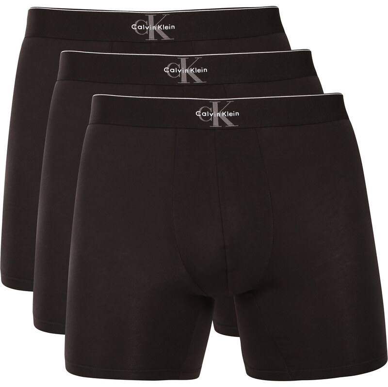 3PACK pánske boxerky Calvin Klein čierné (NB4473-UB1) 67489763