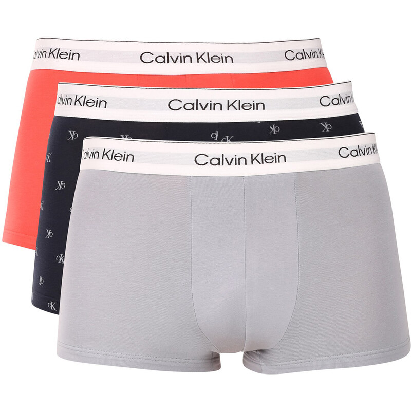 3PACK pánske boxerky Calvin Klein viacfarebné (NB4389-4UV) 67490982