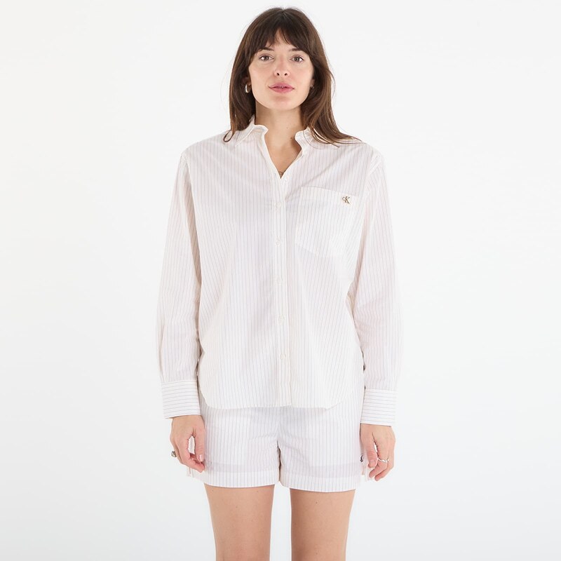 E-shop Košeľa Calvin Klein Jeans Yarndye Cotton Poplin Relaxed Sh ? S