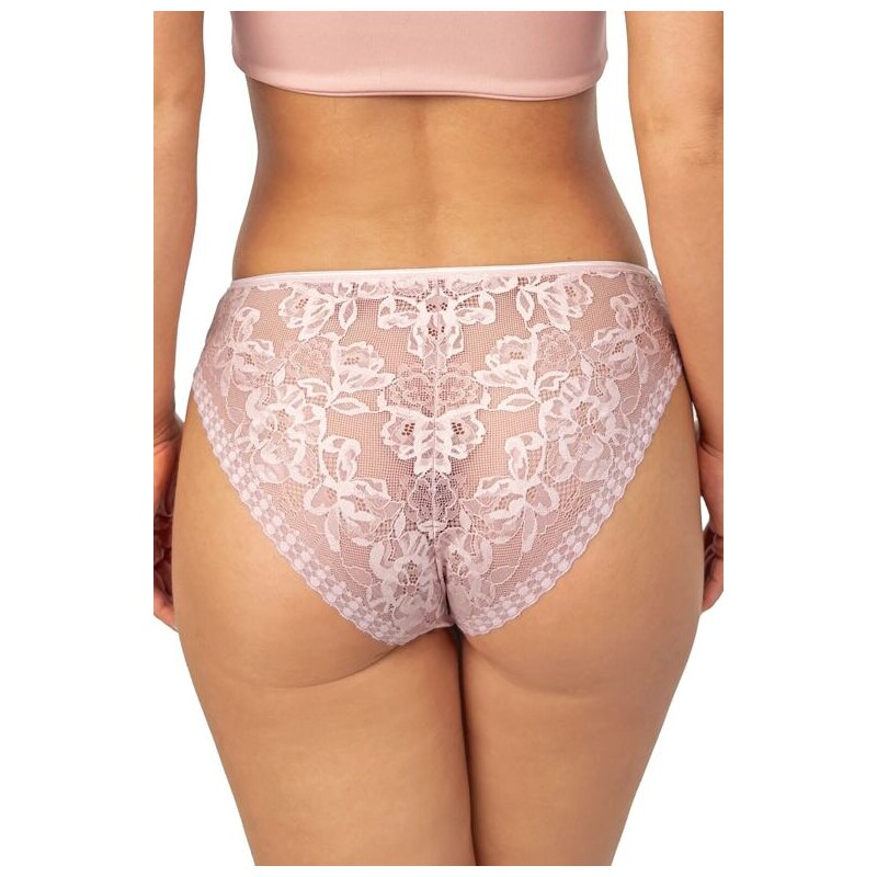 Donna Čipkované nohavičky 233 svetloružové 67546946