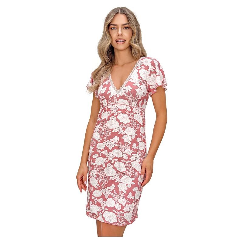 Donna Nočná košieľka Tina kvetinová 67546977