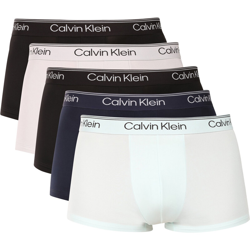 5PACK pánske boxerky Calvin Klein viacfarebné (NB4412-3ZR) 67490979