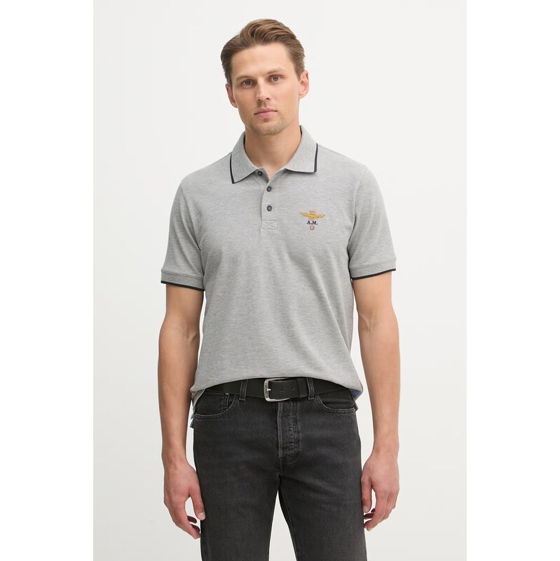Bavlnené polo tričko Aeronautica Militare 67490827
