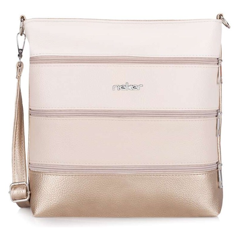 Dámska kabelka RIEKER C2252-206/H15-206/H14-206/H31-206/H30 zlatá W5 67491375