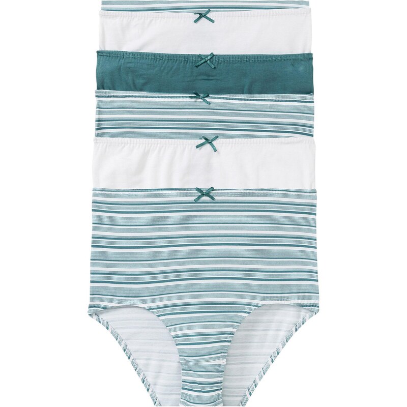 bonprix Vysoké nohavičky (6 ks), farba modrá 44731732