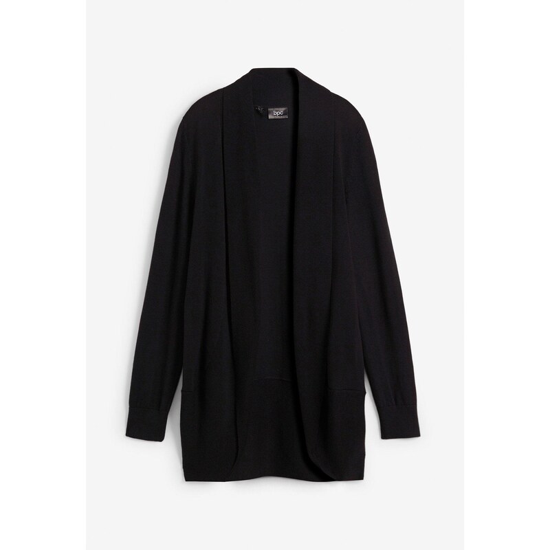 bonprix Jemne pletený sveter, farba čierna 44741072