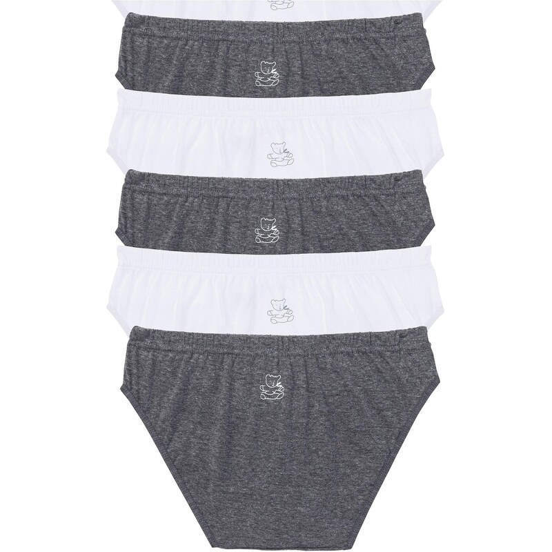 bonprix Nohavičky (6 ks v balení), farba biela 44742497