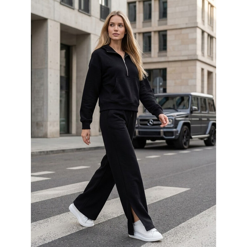 BASIC Čierna tepláková súprava MARINO AY0976 46184668